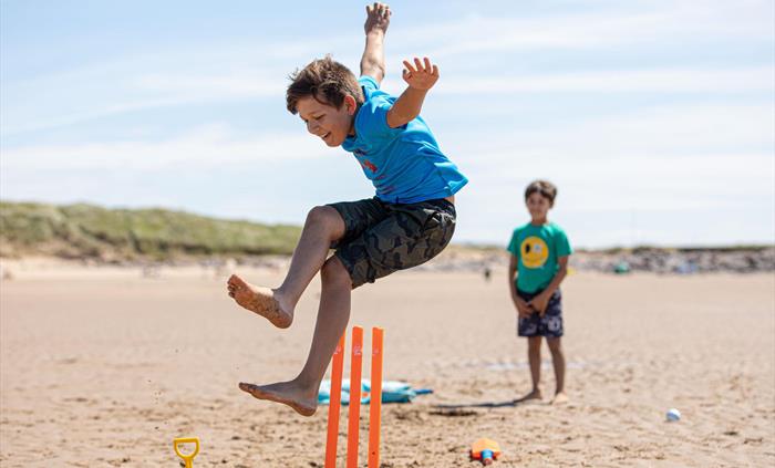 Cricket at Sandy Bay